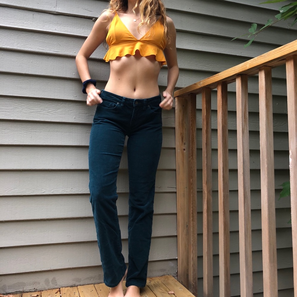 Teal Corduroy Patagonia Pants
